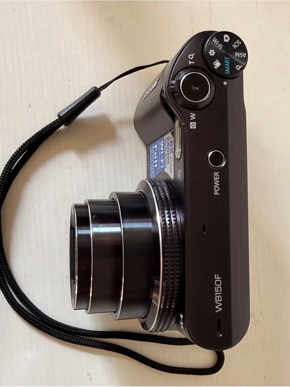 Samsung WB150F 14.2MP Digicam WiFi 18x Zoom Schneider Lens TESTED Works